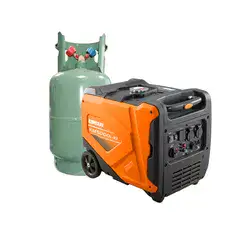 גנרטור INVERTER מושתק בנזין או גז 3700W